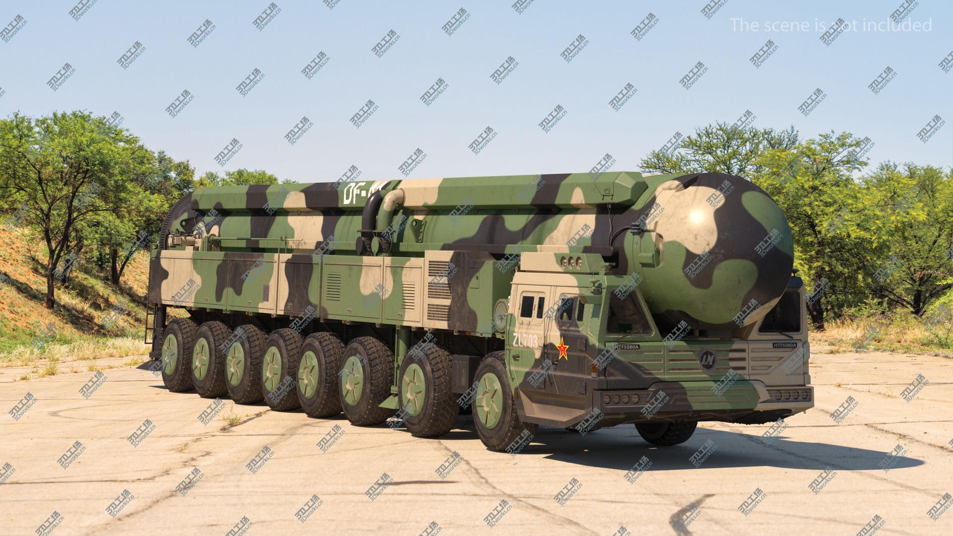 images/goods_img/202104093/Dongfeng-41 ICBM Launch Vehicle Dusty 3D model/4.jpg